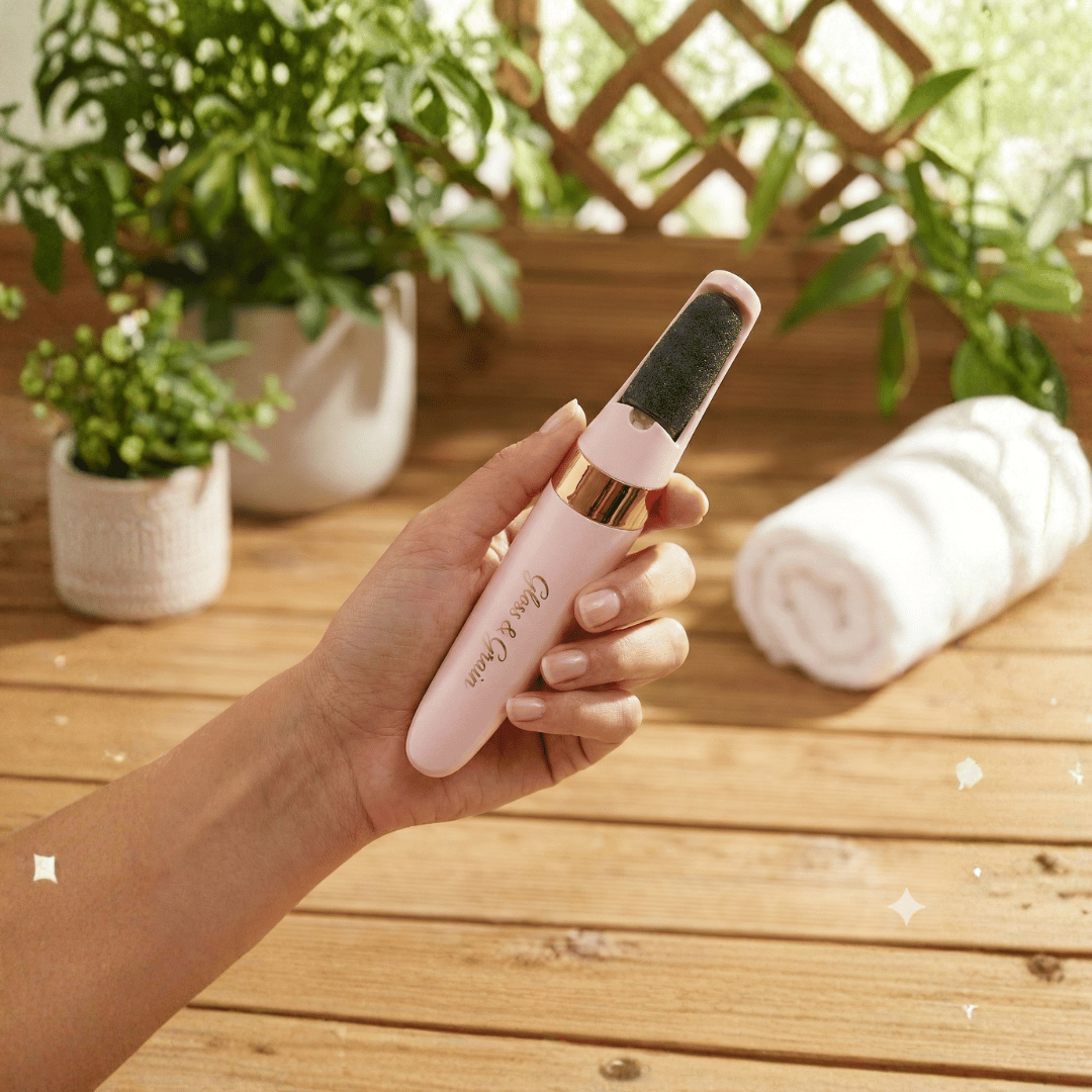 Electric Callus Remover For rough feet (Rose Gold)
